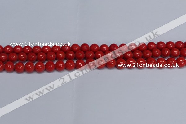 CMJ123 15.5 inches 10mm round Mashan jade beads wholesale