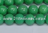 CMJ130 15.5 inches 10mm round Mashan jade beads wholesale