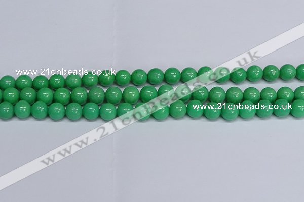 CMJ130 15.5 inches 10mm round Mashan jade beads wholesale