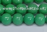 CMJ131 15.5 inches 12mm round Mashan jade beads wholesale