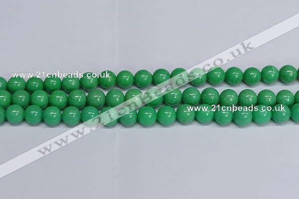 CMJ131 15.5 inches 12mm round Mashan jade beads wholesale