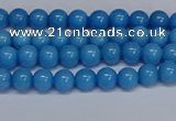 CMJ134 15.5 inches 4mm round Mashan jade beads wholesale