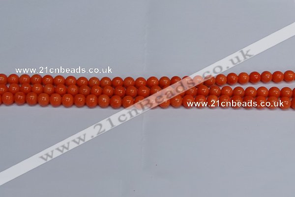 CMJ142 15.5 inches 6mm round Mashan jade beads wholesale