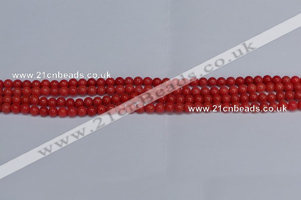 CMJ15 15.5 inches 4mm round Mashan jade beads wholesale