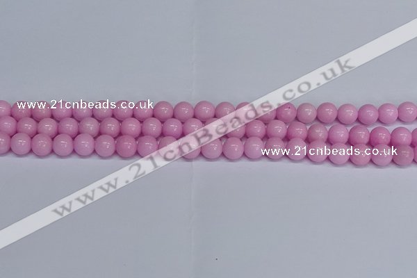 CMJ157 15.5 inches 8mm round Mashan jade beads wholesale