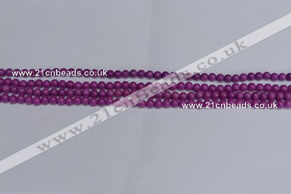 CMJ162 15.5 inches 4mm round Mashan jade beads wholesale