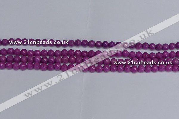 CMJ163 15.5 inches 6mm round Mashan jade beads wholesale