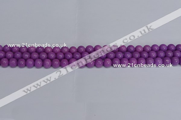 CMJ164 15.5 inches 8mm round Mashan jade beads wholesale