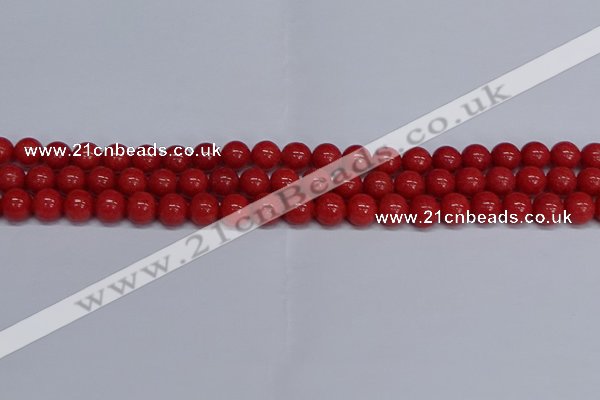 CMJ17 15.5 inches 8mm round Mashan jade beads wholesale