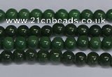 CMJ176 15.5 inches 4mm round Mashan jade beads wholesale