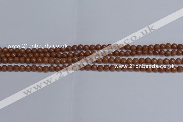 CMJ183 15.5 inches 4mm round Mashan jade beads wholesale