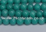 CMJ191 15.5 inches 6mm round Mashan jade beads wholesale