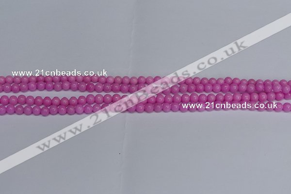 CMJ204 15.5 inches 4mm round Mashan jade beads wholesale