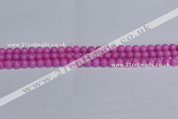 CMJ206 15.5 inches 8mm round Mashan jade beads wholesale