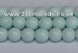 CMJ213 15.5 inches 8mm round Mashan jade beads wholesale