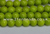 CMJ219 15.5 inches 6mm round Mashan jade beads wholesale