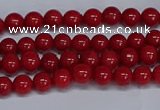 CMJ22 15.5 inches 4mm round Mashan jade beads wholesale