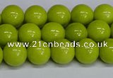 CMJ221 15.5 inches 10mm round Mashan jade beads wholesale