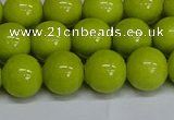 CMJ222 15.5 inches 12mm round Mashan jade beads wholesale