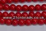 CMJ226 15.5 inches 6mm round Mashan jade beads wholesale