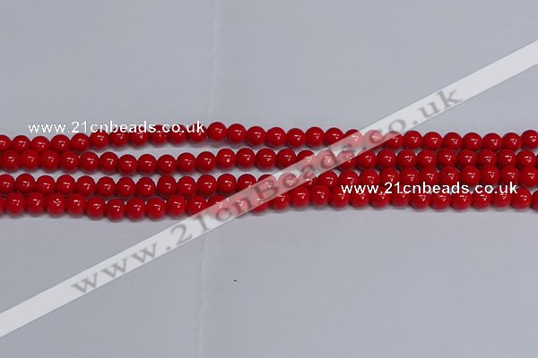 CMJ226 15.5 inches 6mm round Mashan jade beads wholesale