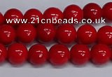 CMJ227 15.5 inches 8mm round Mashan jade beads wholesale