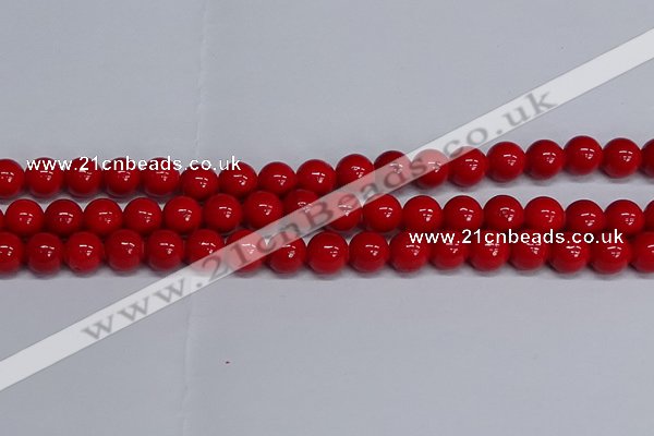 CMJ229 15.5 inches 12mm round Mashan jade beads wholesale