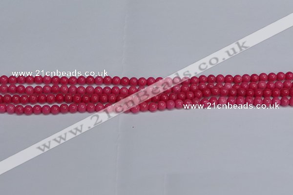 CMJ232 15.5 inches 4mm round Mashan jade beads wholesale