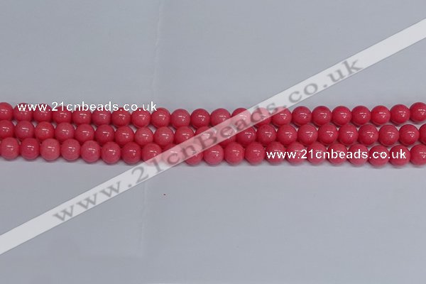 CMJ234 15.5 inches 8mm round Mashan jade beads wholesale