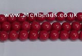 CMJ239 15.5 inches 4mm round Mashan jade beads wholesale