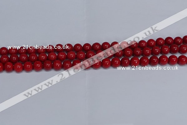 CMJ24 15.5 inches 8mm round Mashan jade beads wholesale