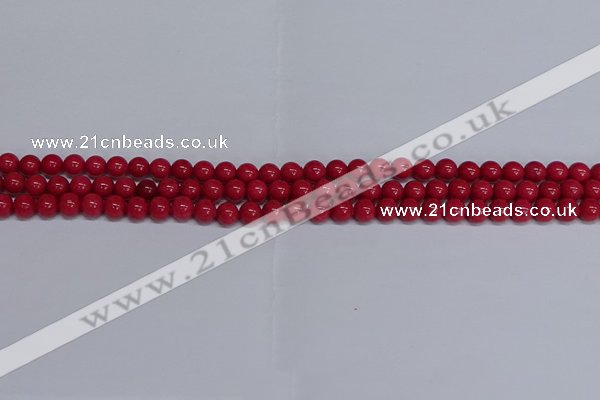 CMJ240 15.5 inches 6mm round Mashan jade beads wholesale