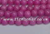 CMJ247 15.5 inches 6mm round Mashan jade beads wholesale