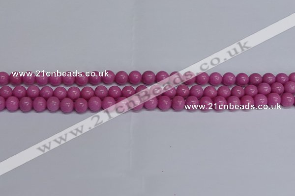 CMJ248 15.5 inches 8mm round Mashan jade beads wholesale