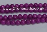 CMJ253 15.5 inches 4mm round Mashan jade beads wholesale