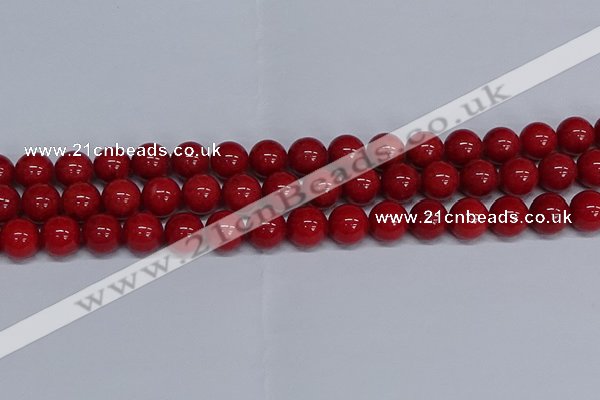 CMJ26 15.5 inches 12mm round Mashan jade beads wholesale