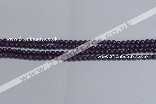 CMJ260 15.5 inches 4mm round Mashan jade beads wholesale