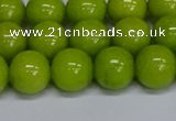 CMJ271 15.5 inches 12mm round Mashan jade beads wholesale