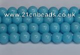 CMJ274 15.5 inches 4mm round Mashan jade beads wholesale