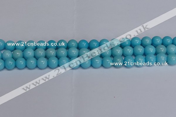 CMJ278 15.5 inches 12mm round Mashan jade beads wholesale