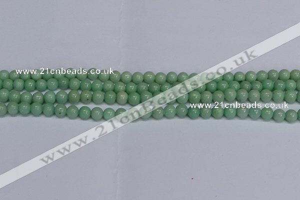 CMJ282 15.5 inches 6mm round Mashan jade beads wholesale