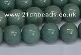 CMJ285 15.5 inches 12mm round Mashan jade beads wholesale