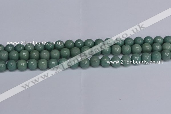 CMJ285 15.5 inches 12mm round Mashan jade beads wholesale