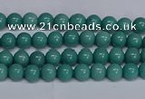 CMJ288 15.5 inches 4mm round Mashan jade beads wholesale