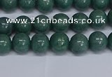 CMJ290 15.5 inches 8mm round Mashan jade beads wholesale