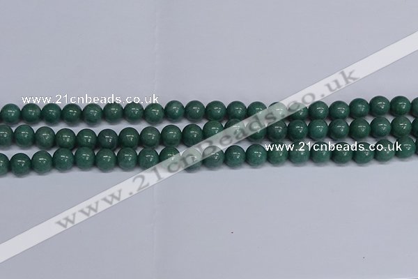 CMJ291 15.5 inches 10mm round Mashan jade beads wholesale