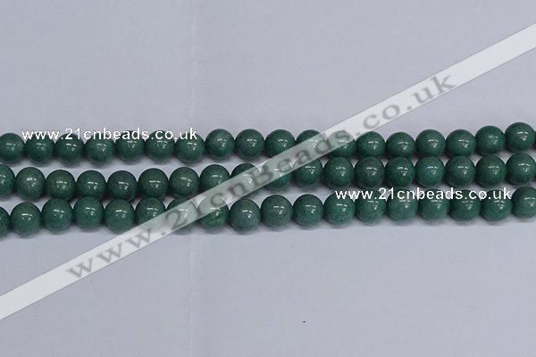 CMJ292 15.5 inches 12mm round Mashan jade beads wholesale