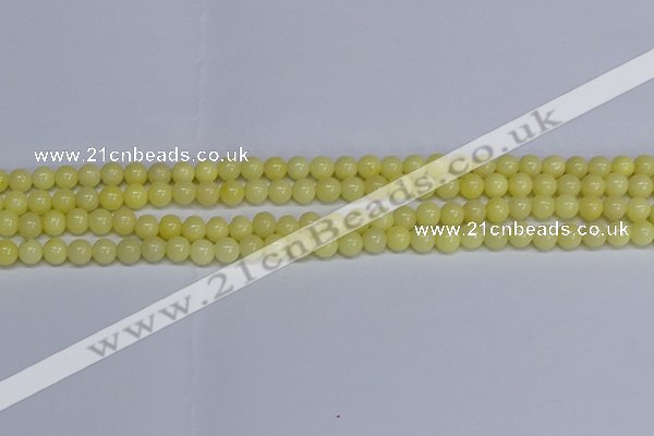 CMJ296 15.5 inches 6mm round Mashan jade beads wholesale