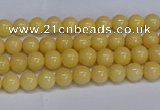 CMJ302 15.5 inches 4mm round Mashan jade beads wholesale