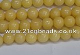 CMJ303 15.5 inches 6mm round Mashan jade beads wholesale